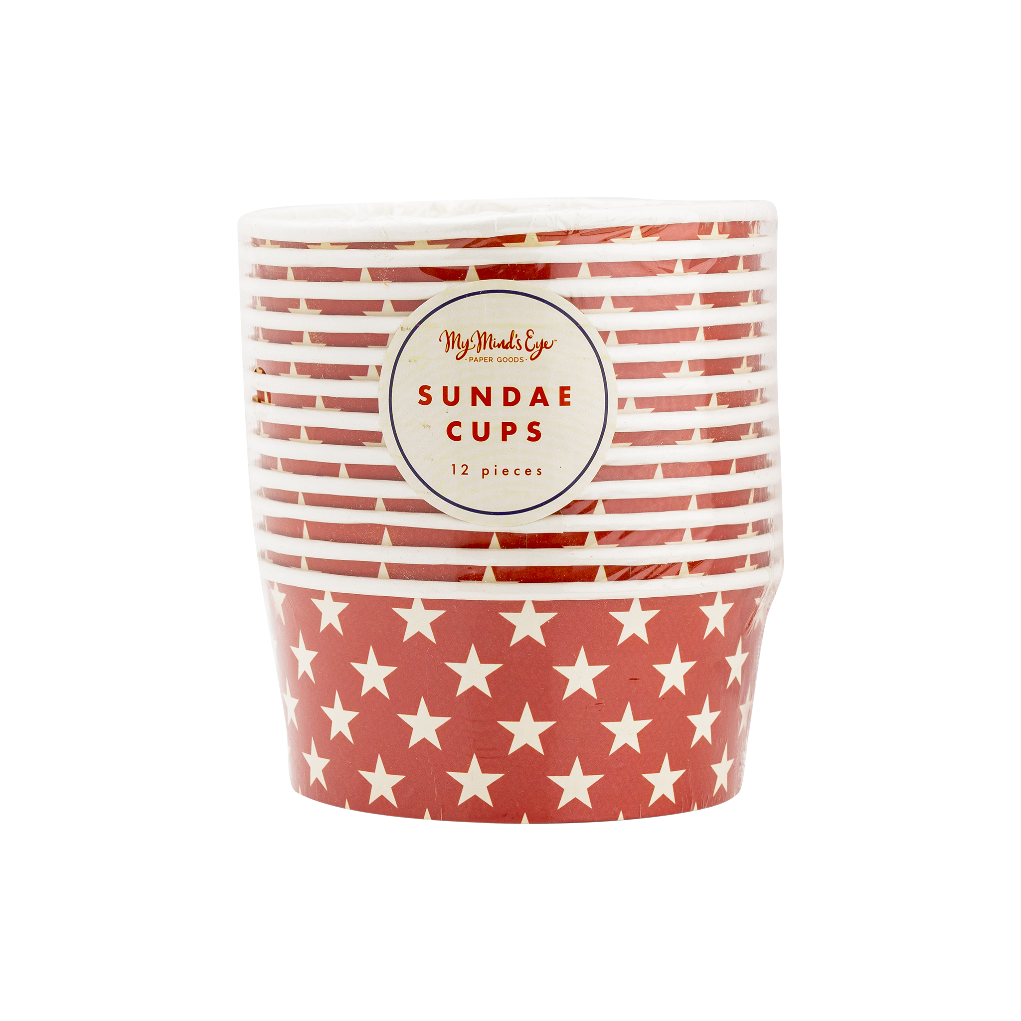 Hamptons Star Paper Sundae Cups