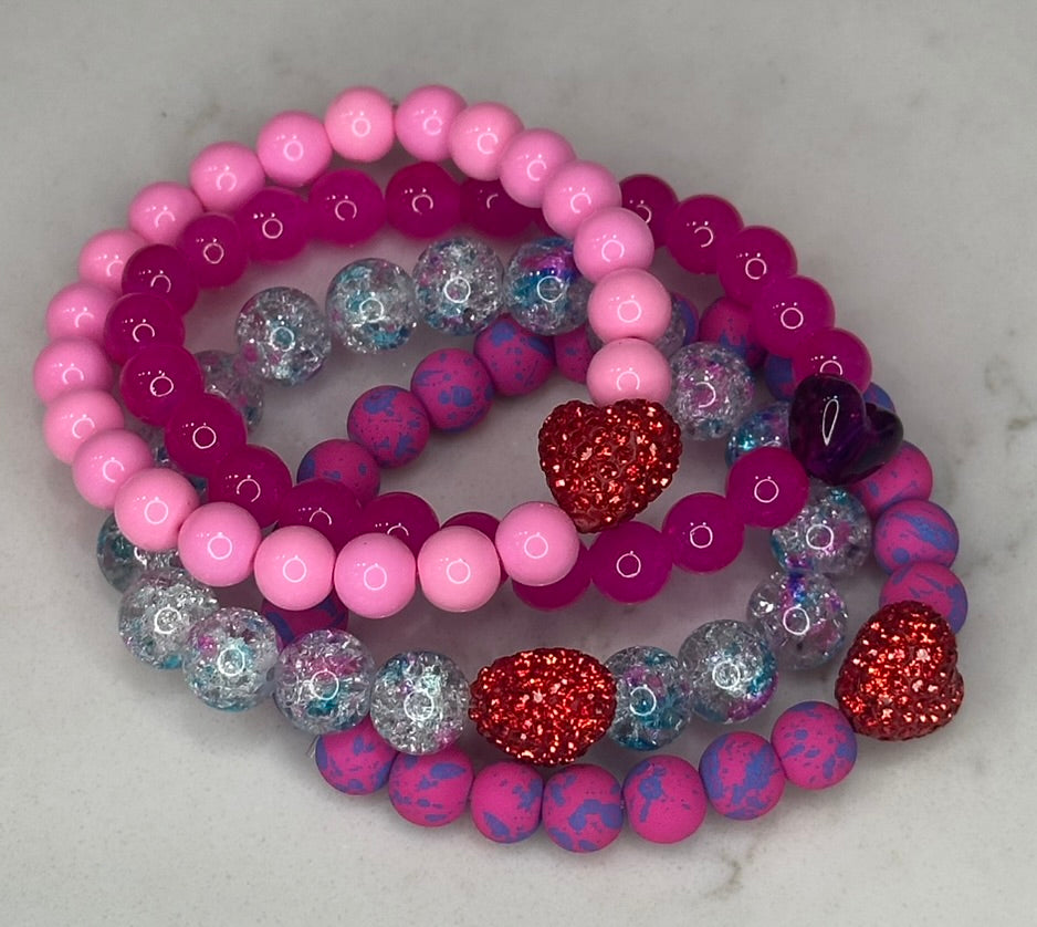 Valentine's Day Bracelet Stacker