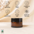 Load image into Gallery viewer, Grass-Fed Tallow & Wild Honey Skin Balm | 2 oz Glass Jar
