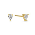 Load image into Gallery viewer, Minimalist Teardrop Faux Diamond Studs
