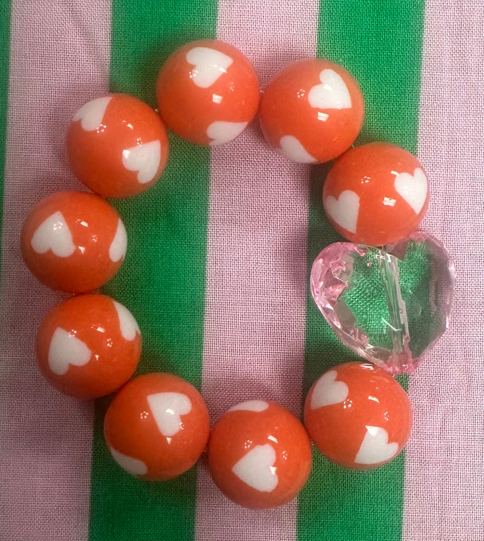 Kids Valentine’s Bubble Bracelet