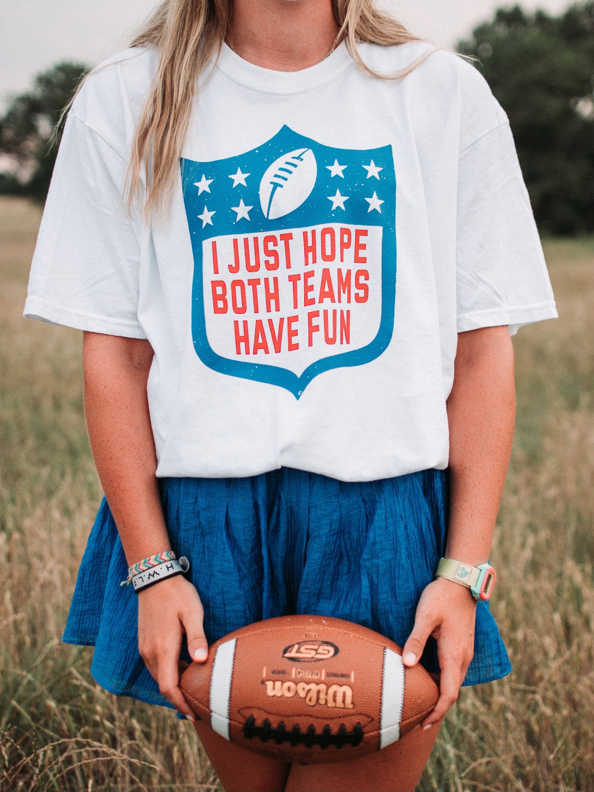 I just hope both teams have fun tee