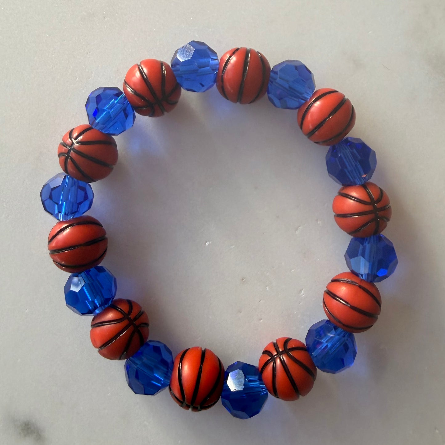 stretchy basketball bracelet