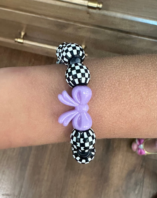 tiny race fans stretchy bracelet