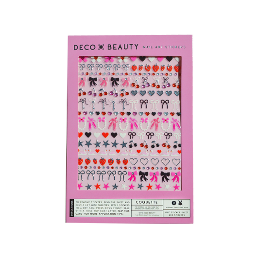 nail art stickers - coquette