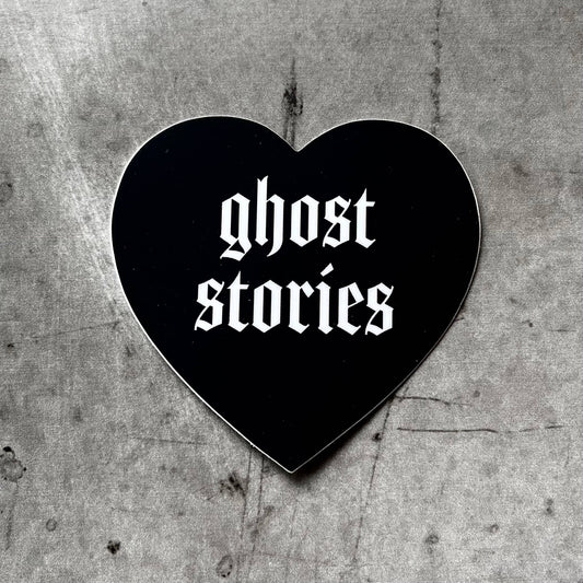 ghost stories vinyl sticker
