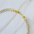 Load image into Gallery viewer, marquise cut sparkle tennis necklace
