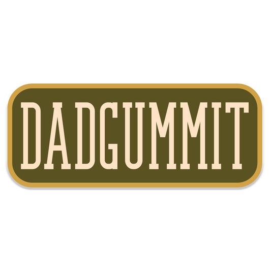 dadgummit vinyl sticker