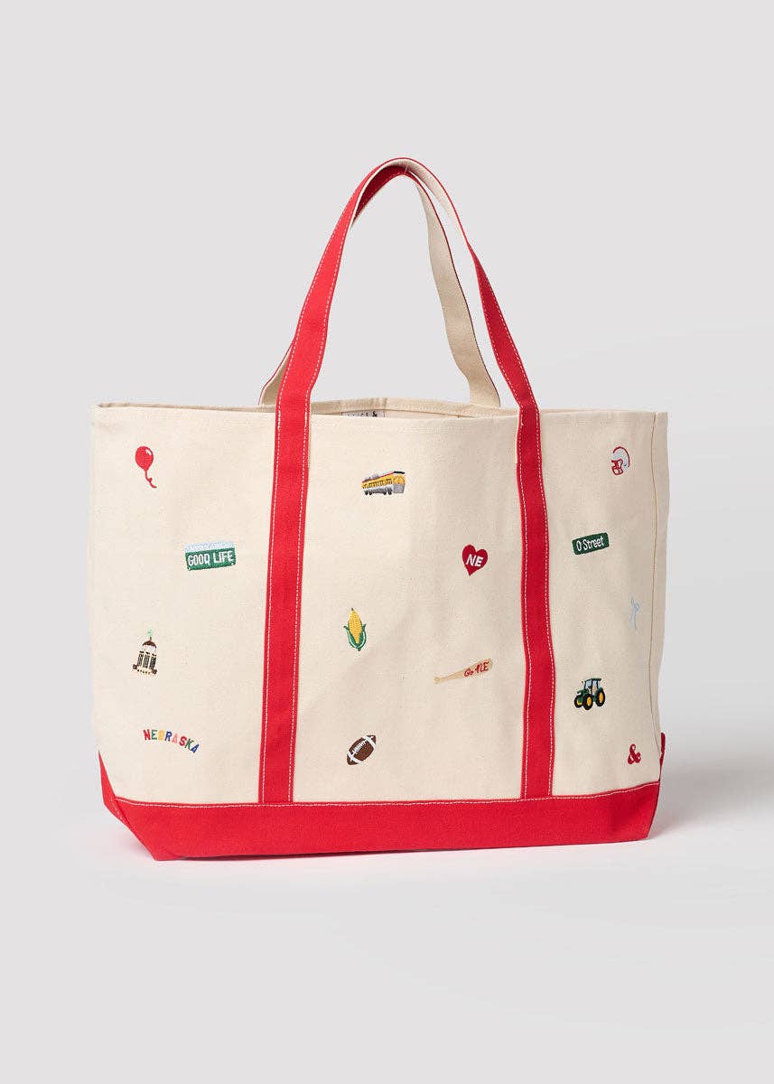 Nebraska Icons Tote