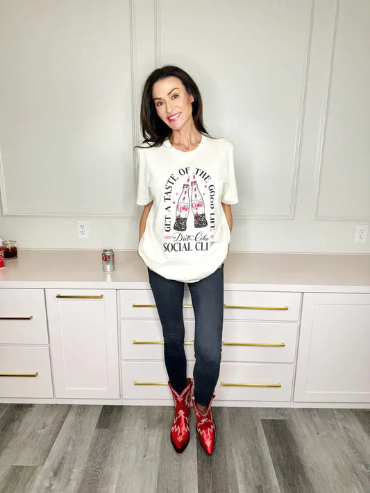 diet coke social club tee