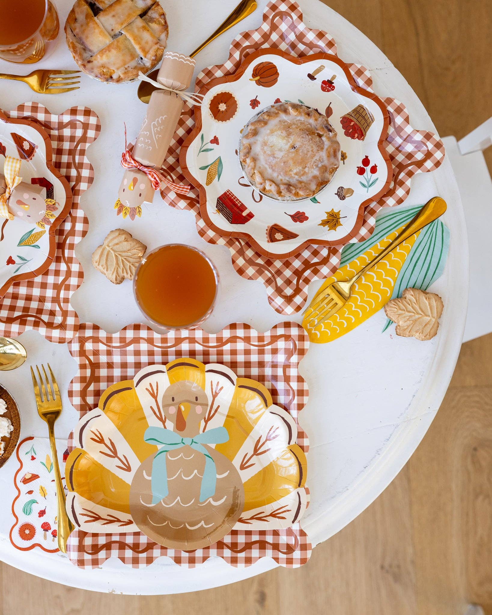 Corn Shaped Paper Napkins