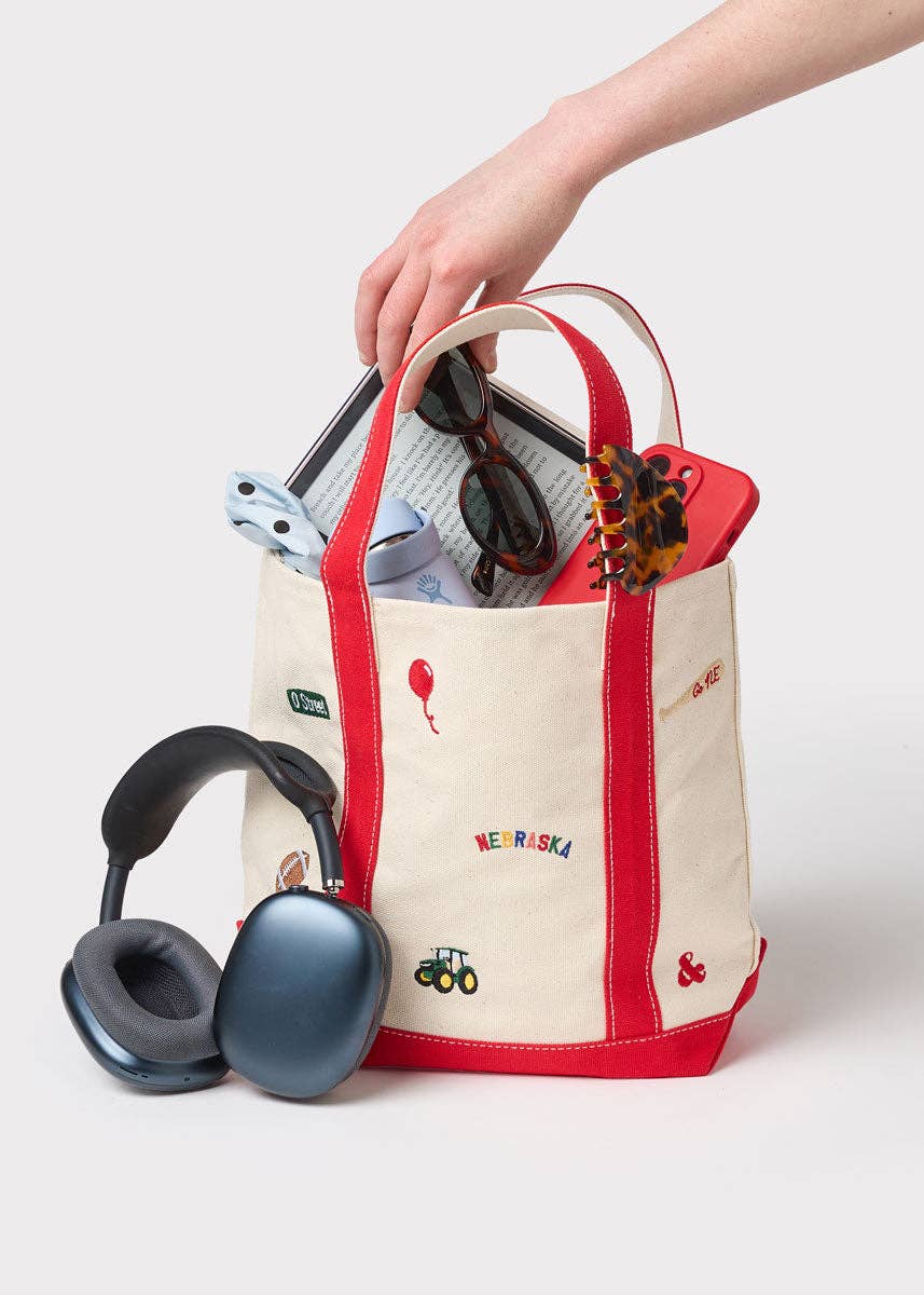 Nebraska Icons Small Tote