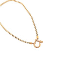 Load image into Gallery viewer, Lucky Me Horseshoe Toggle Necklace - WATERPROOF
