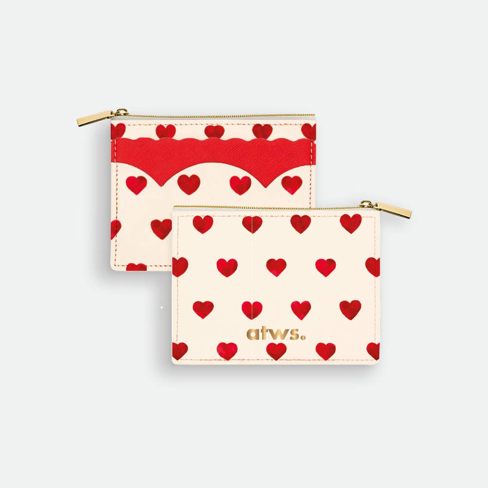 Red hearts Wallet