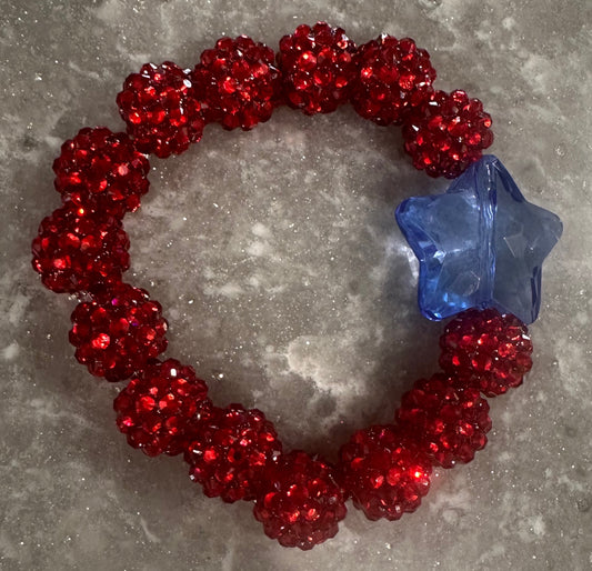 chunky star bubble bracelet