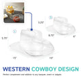 Load image into Gallery viewer, large acrylic cowboy hat
