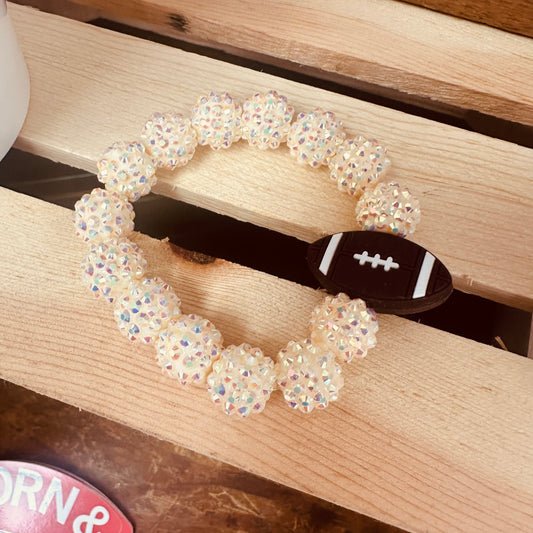 football sparkle stacker