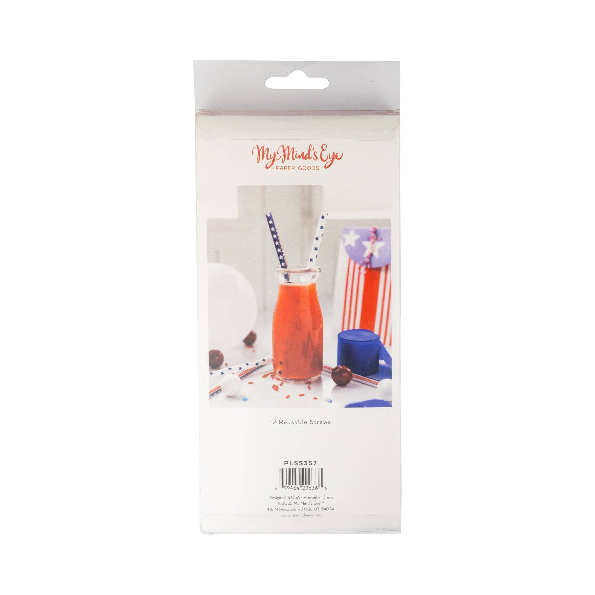 Classic Stars Reusable Straws