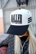 Load image into Gallery viewer, Baller - Black Vintage Trucker Hat
