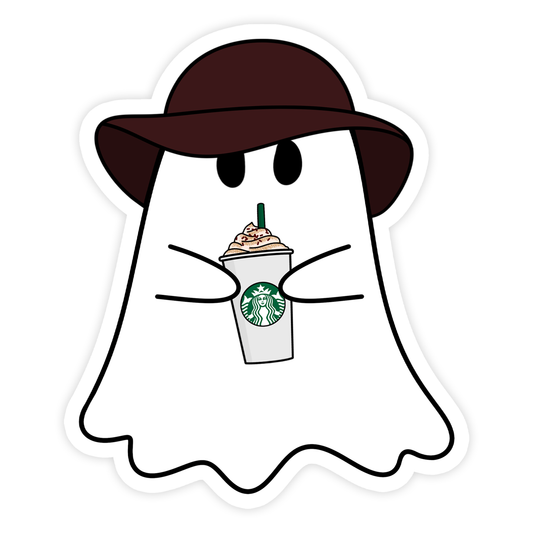 basic ghost sticker