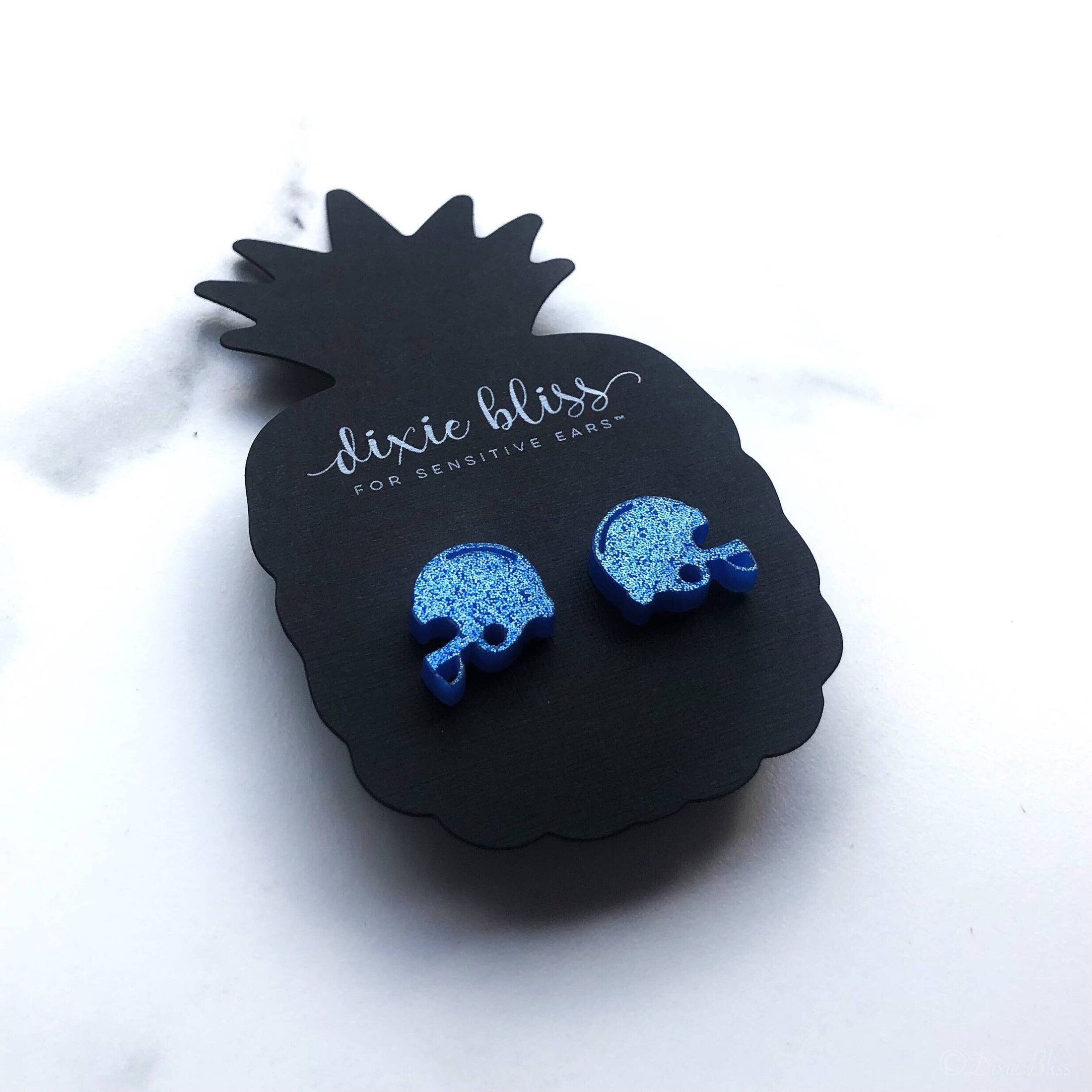 football helmet stud earrings