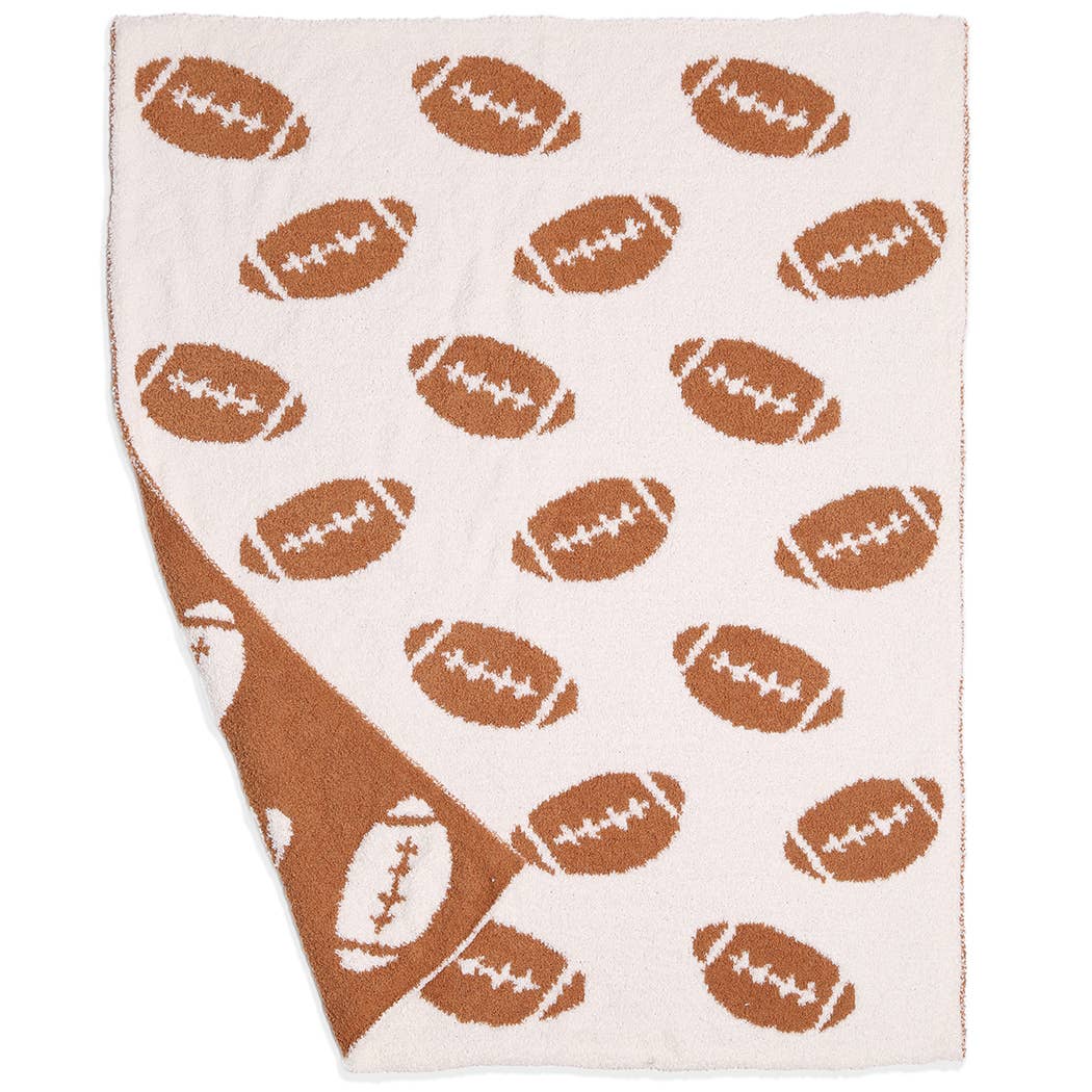 baby football blanket