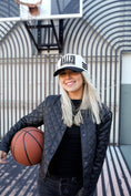 Load image into Gallery viewer, Baller - Black Vintage Trucker Hat
