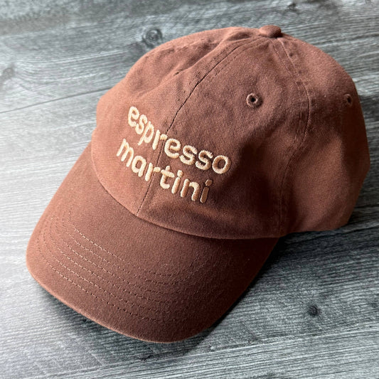 espresso martini dad hat