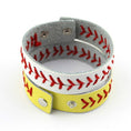 Load image into Gallery viewer, softball/baseball bracelet cuff wraps

