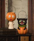 Load image into Gallery viewer, Vintage Scared Pumpkin Ghost
