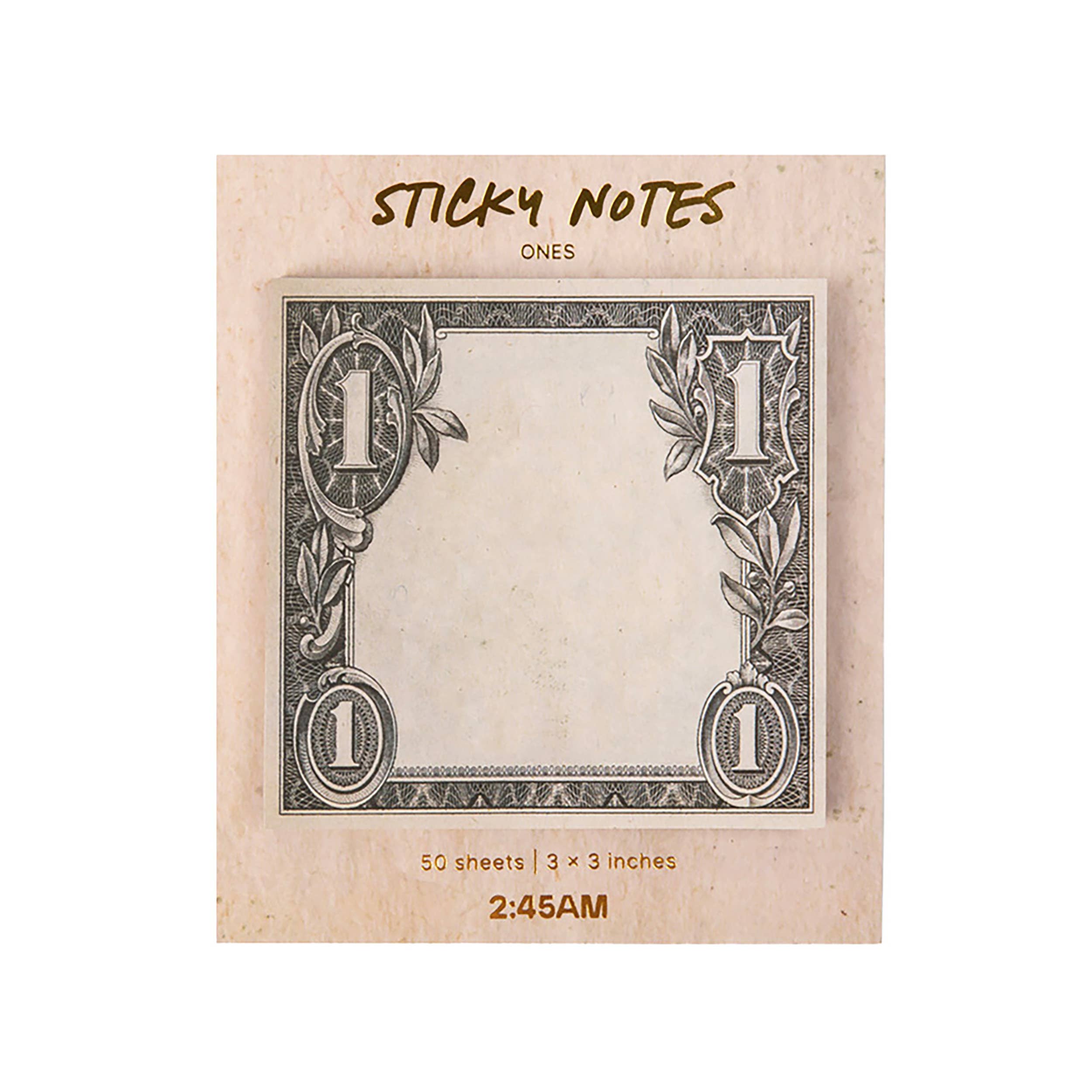 ones sticky notes – Florence and Jean