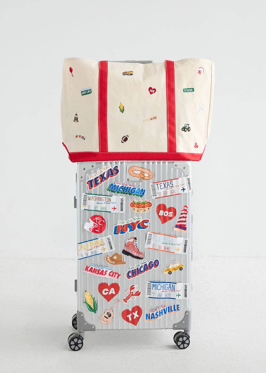 Nebraska Icons Tote