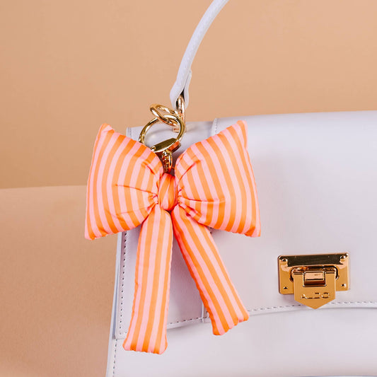 puffy heart bag charm