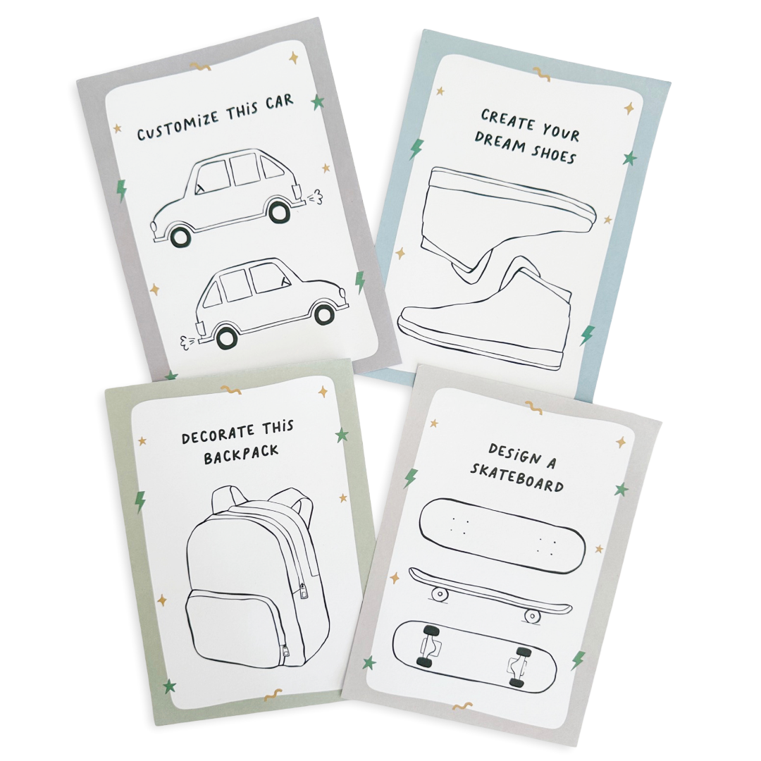 dream & design kids pretend play notepad
