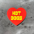 Load image into Gallery viewer, hot dogs vinyl sticker
