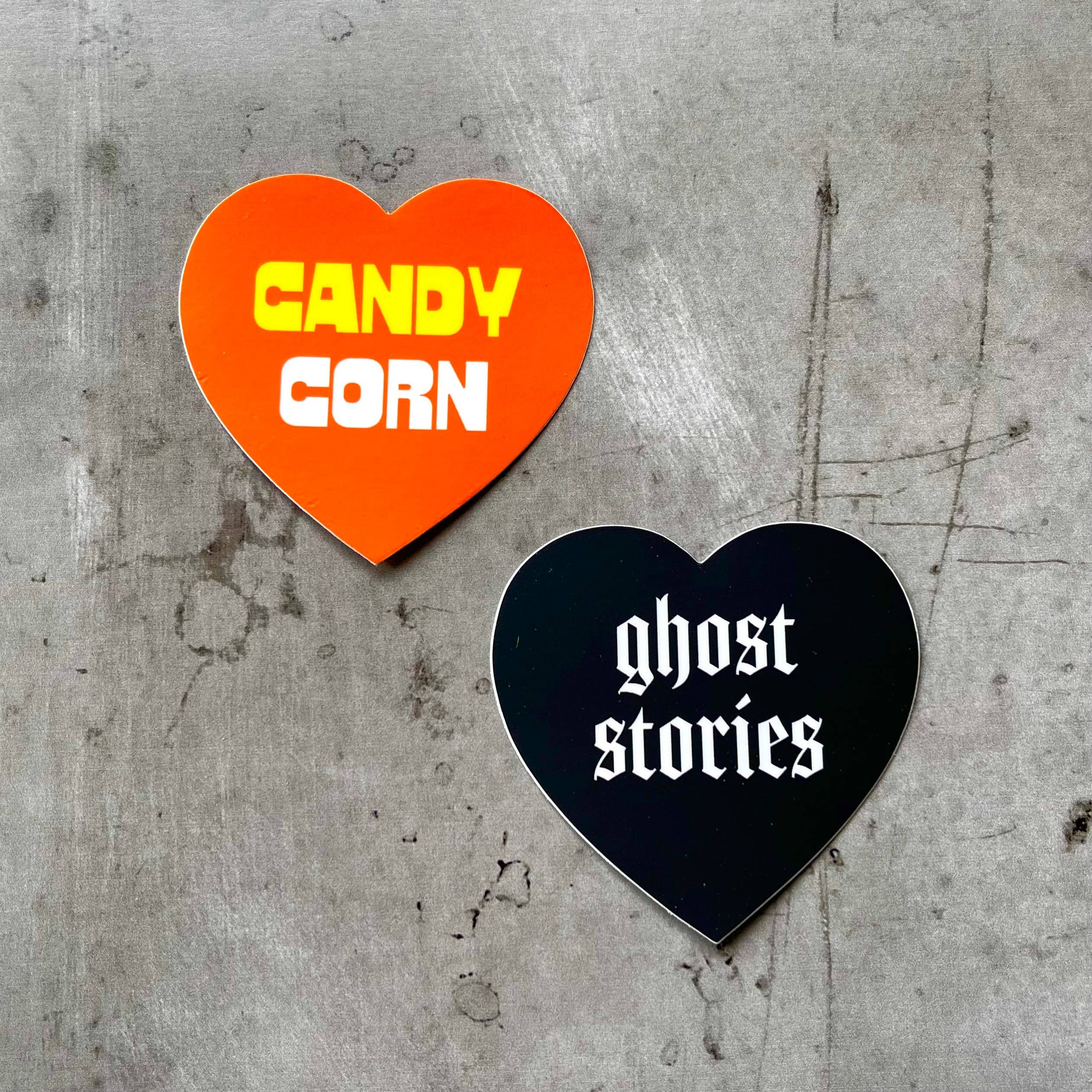 candy corn vinyl stcker
