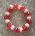 Load image into Gallery viewer, stretchy baseball bracelet
