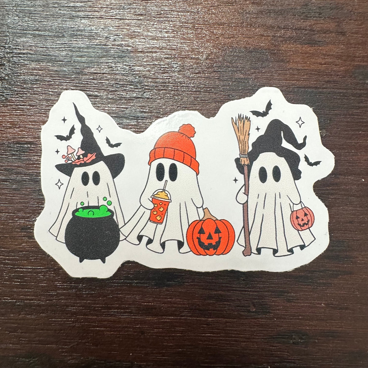 ghosty crew vinyl sticker