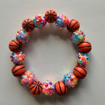 stretchy basketball bracelet
