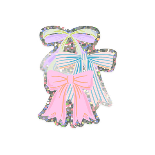 bow vinyl sticker