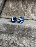 Load image into Gallery viewer, acrylic basketball glitter stud earrings
