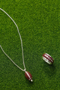 Load image into Gallery viewer, Football Fidget Ring
