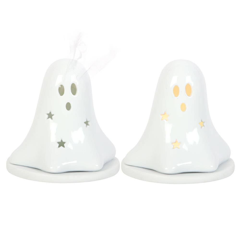 ghost tea light/incense holder