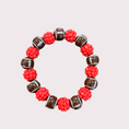 Load image into Gallery viewer, FOOTBALL stretchy bracelet - STACK & RALLY by Florence and Jean
