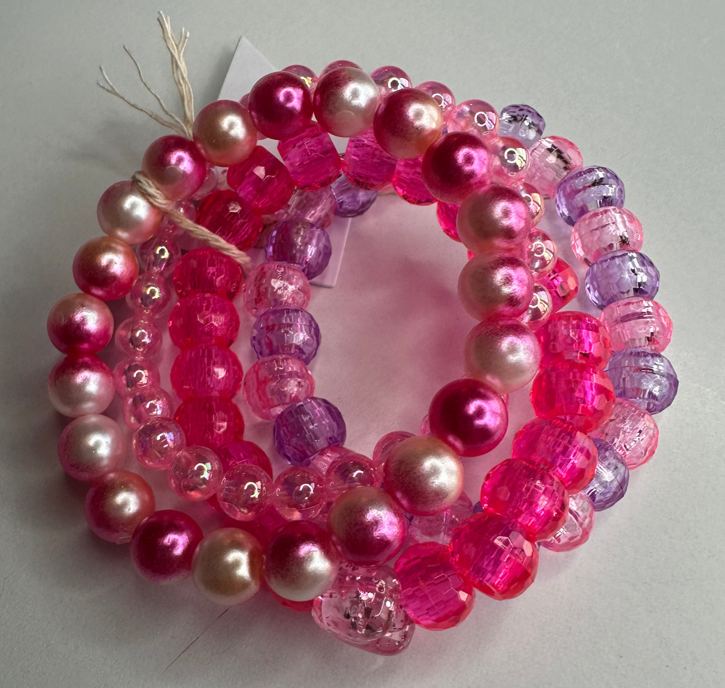 Valentine's Stretchy Bracelets - Kids XS