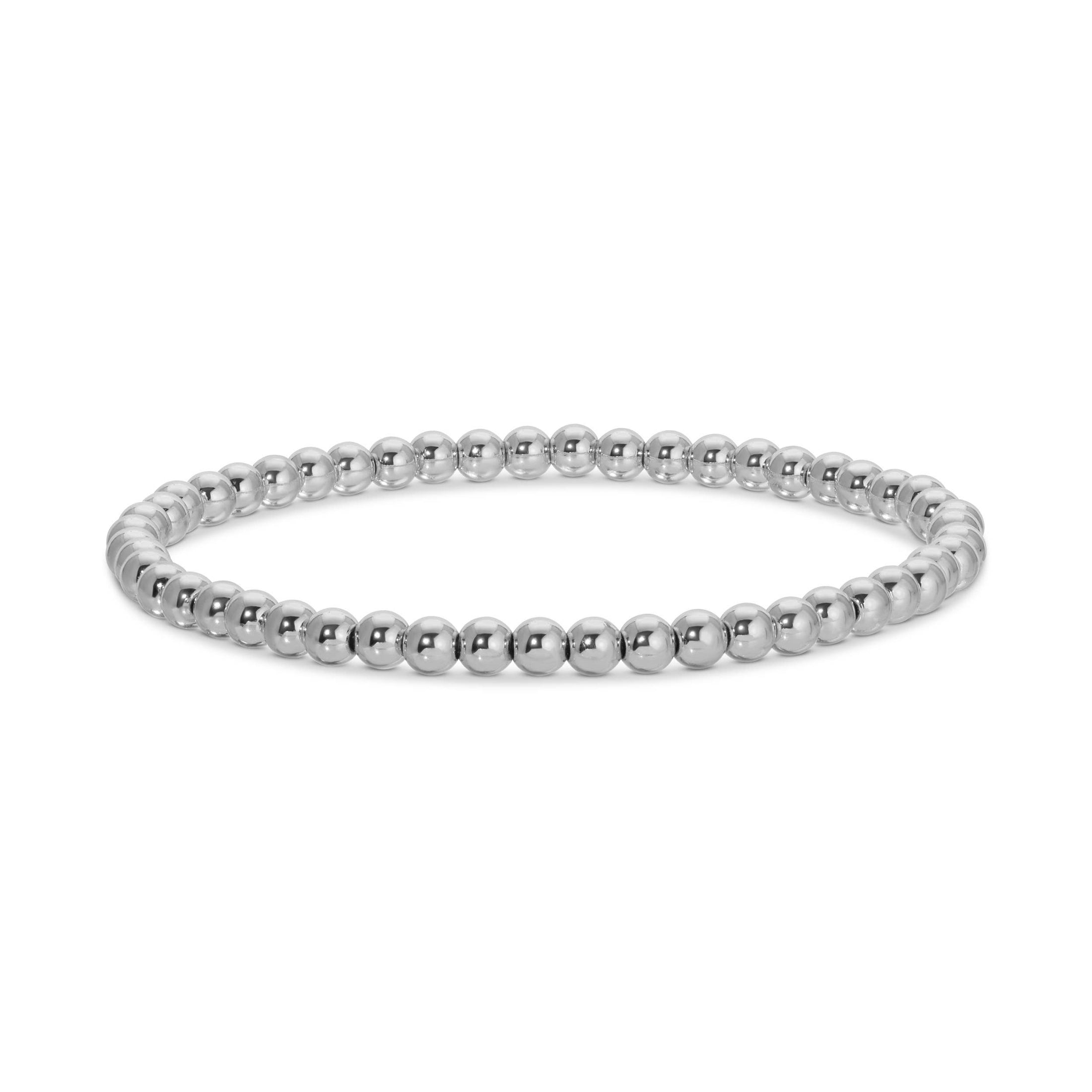 4mm Bead Stretch Bracelet