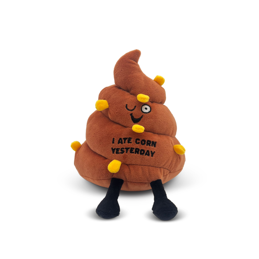 "I Ate Corn Yesterday” plush