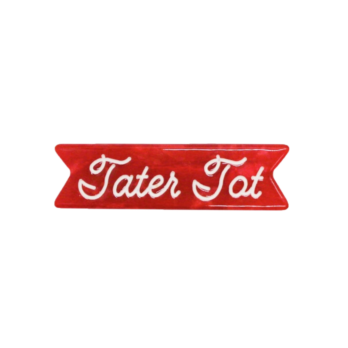tater tot hair clip