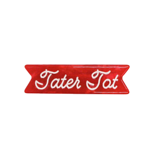tater tot hair clip