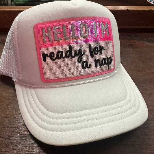 ready for a nap YOUTH trucker